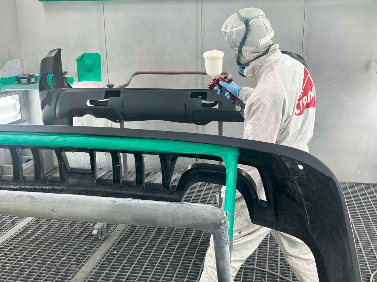 塗装作業